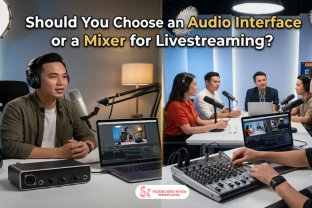 Should You Choose an Audio Interface or a Mixer for Livestreaming?