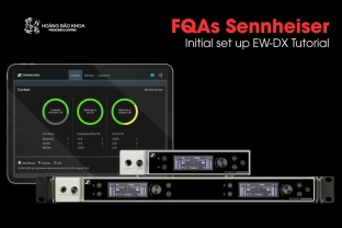 FAQs Sennheiser | Initial set up EW-DX Tutorial