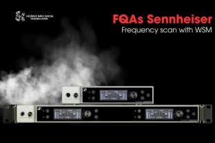 FAQs Sennheiser | Frequency scan with WSM