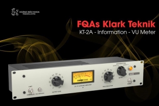FAQs Klark Teknik | KT-2A - Information - VU Meter