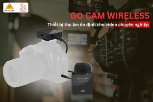 GO CAM Wireless thiết bị thu âm ổn định cho video chuyên nghiệp