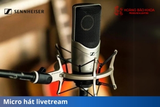 Micro hát livestream Sennheiser