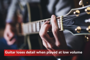 Guitar Loses Detail At Low Volume - Solutiona For A Clearer, More Articulate Tone