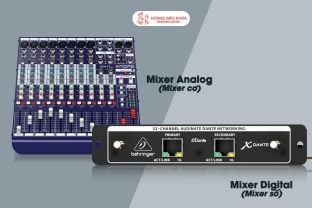 Mixer cho nhà thờ: Analog hay Digital?