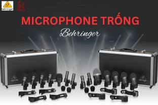 Microphone trống Behringer – Mạnh mẽ, chính xác, đầy cảm xúc