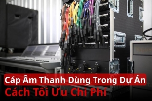 Cáp Âm Thanh Cần Dùng Trong Dự Án Và Cách Tối Ưu Chi Phí