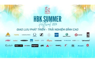 HBK Summer Festival 2024: Giao lưu phát triển - Trải nghiệm đỉnh cao hệ thống âm thanh ánh sáng chuyên nghiệp