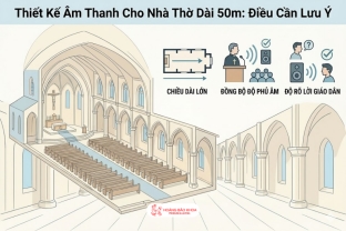 Thiết Kế Âm Thanh Cho Nhà Thờ Dài 50m: Điều Cần Lưu Ý