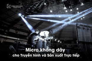 Sennheiser EW-DX - Micro không dây cho Truyền hình và Sản xuất Trực tiếp