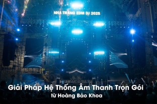 Giải Pháp Hệ Thống Âm Thanh Trọn Gói từ Hoàng Bảo Khoa