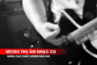 Micro Thu Âm Nhạc Cụ | Sennheiser, Neumann, Behringer & JTS Có Sẵn Tại Hoàng Bảo Khoa