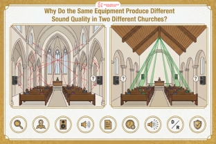 Why Do the Same Equipment Produce Different Sound Quality in Two Different Churches?