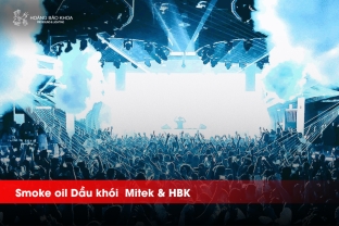 Smoke oil Dầu khói  Mitek & HBK - Tương thích hoàn hảo với hệ thống máy khói sân khấu