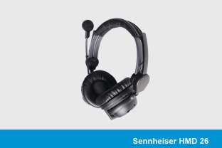 Sennheiser HMD 26 | Tai Nghe Broadcast Kèm Micro Dynamic