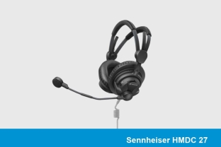Sennheiser HMDC 27 | NoiseGard™ Noise-Cancelling Broadcast Headset