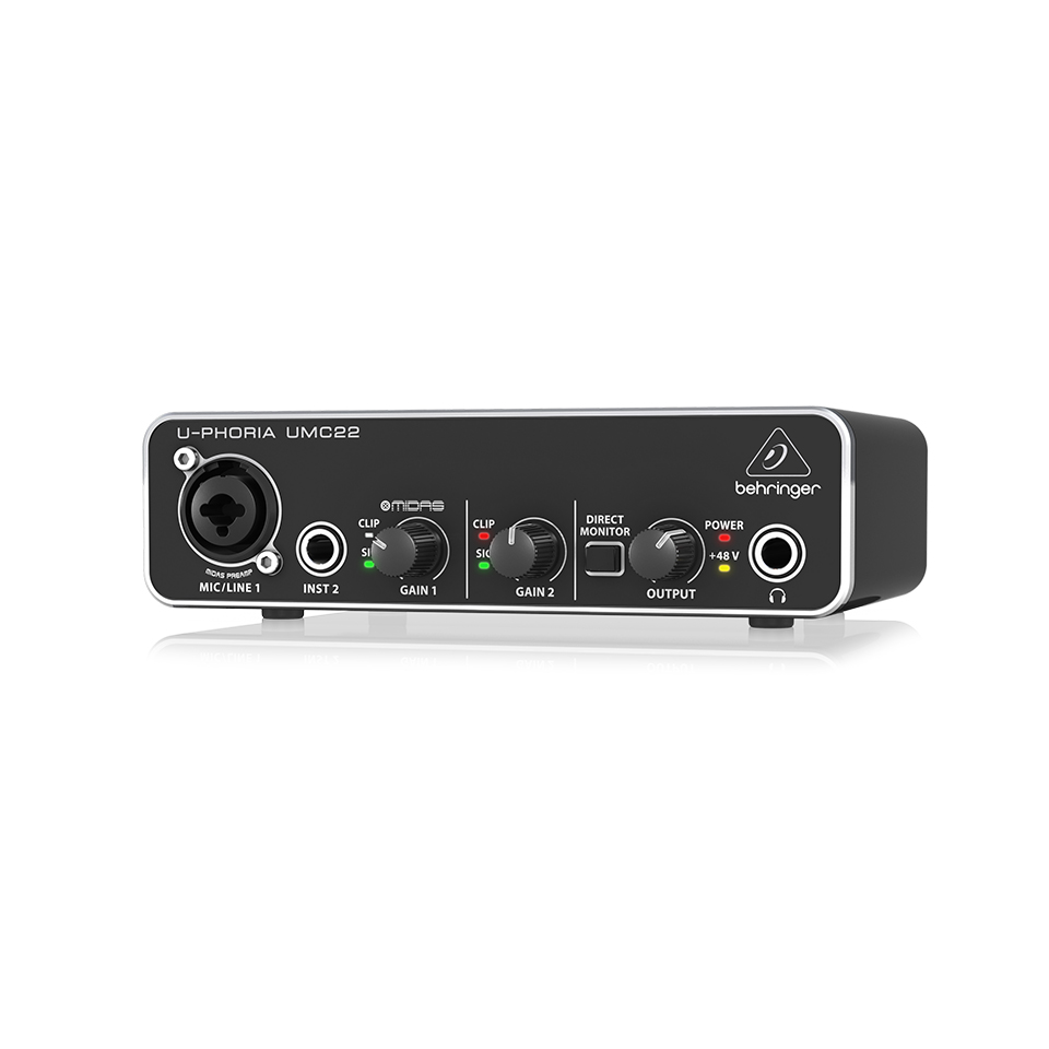 Behringer umc22 не работает микрофон в discord