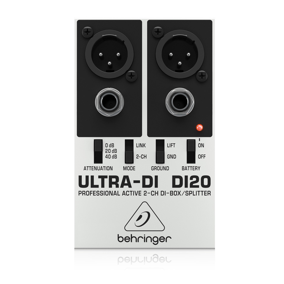 DI20 Active DI Boxes Behringer