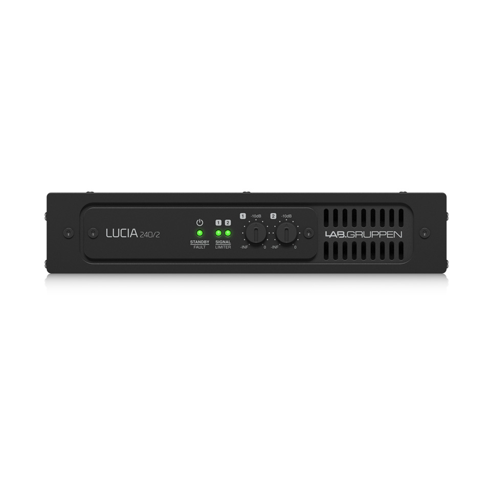 LUCIA 240/2 Commercial Amplifier with DSP Lab.Gruppen