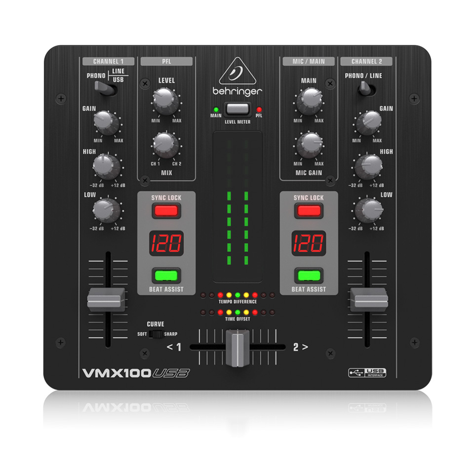 VMX100USB DJ Mixer Behringer