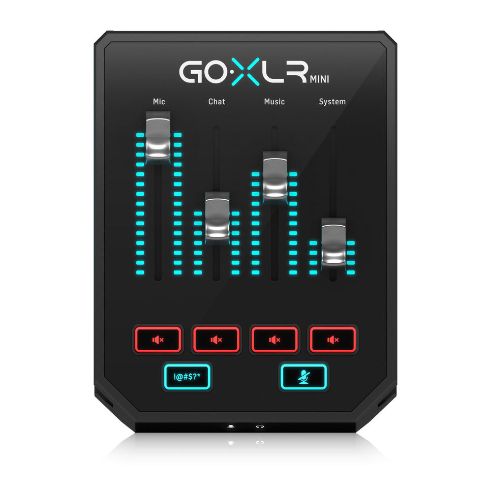 GoXLR MINI Online Broadcast Mixer Tc Helicon