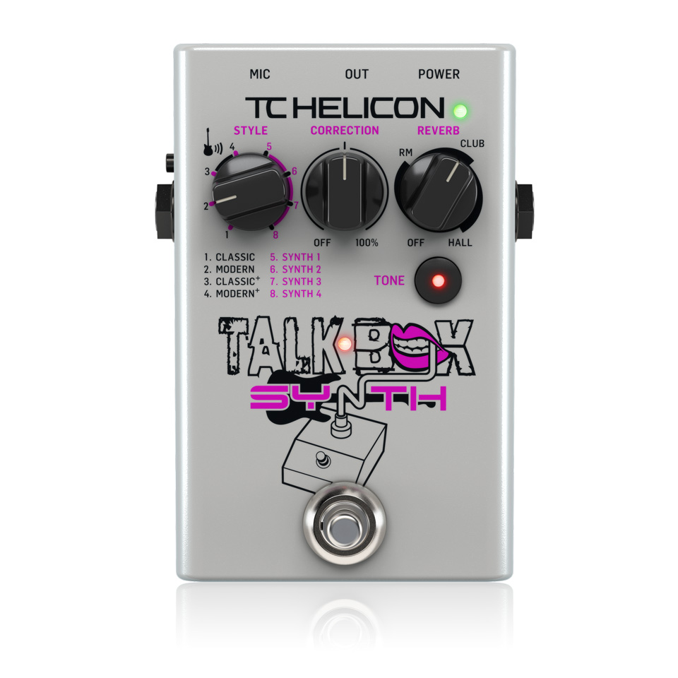 TalkBox Synth Voice Processors TC HELICON