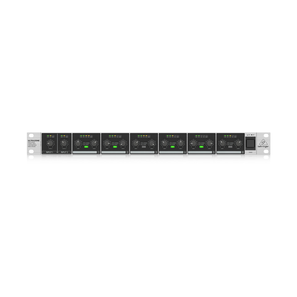 ZMX2600 Analog Rack Mixer Behringer 2-Input 6-Bus