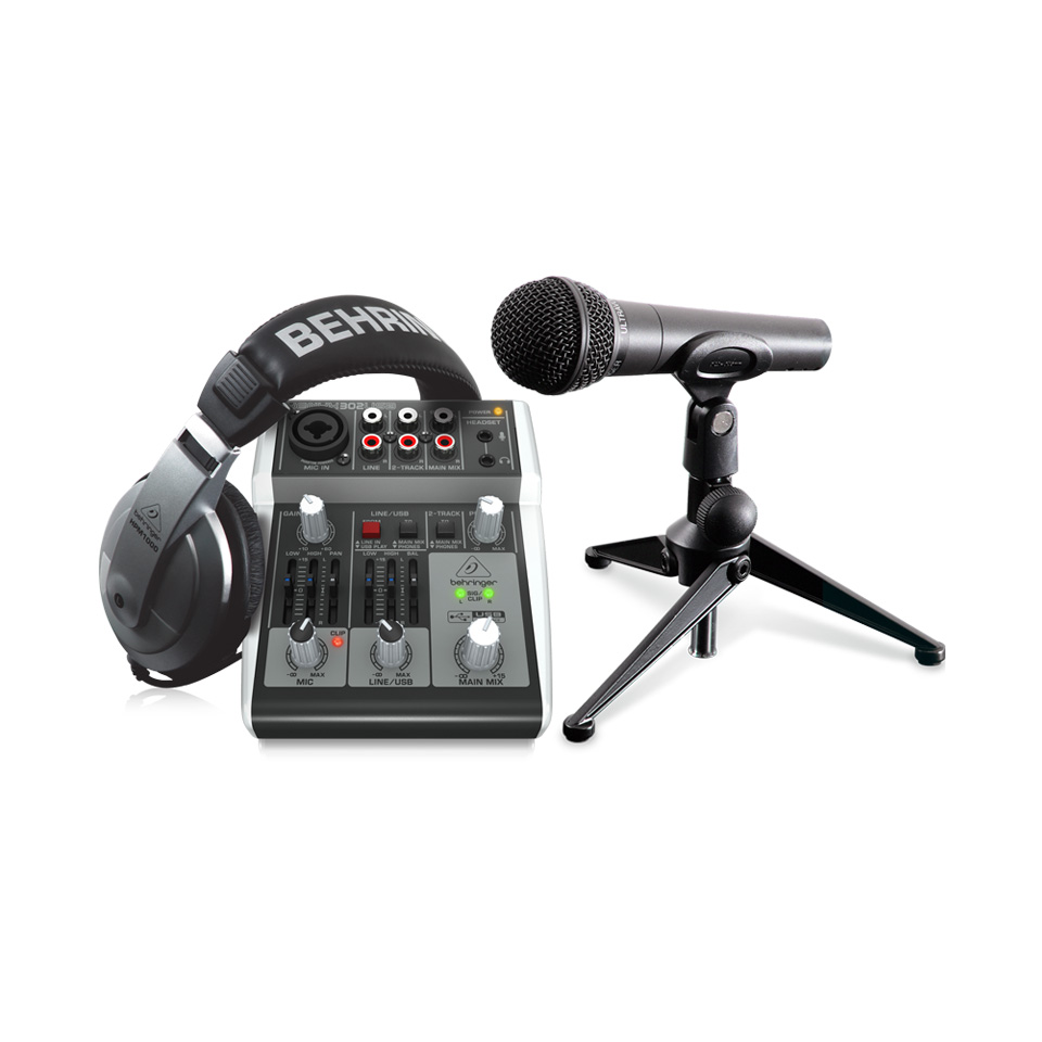 PODCASTUDIO 2 USB Recording Packages Behringer