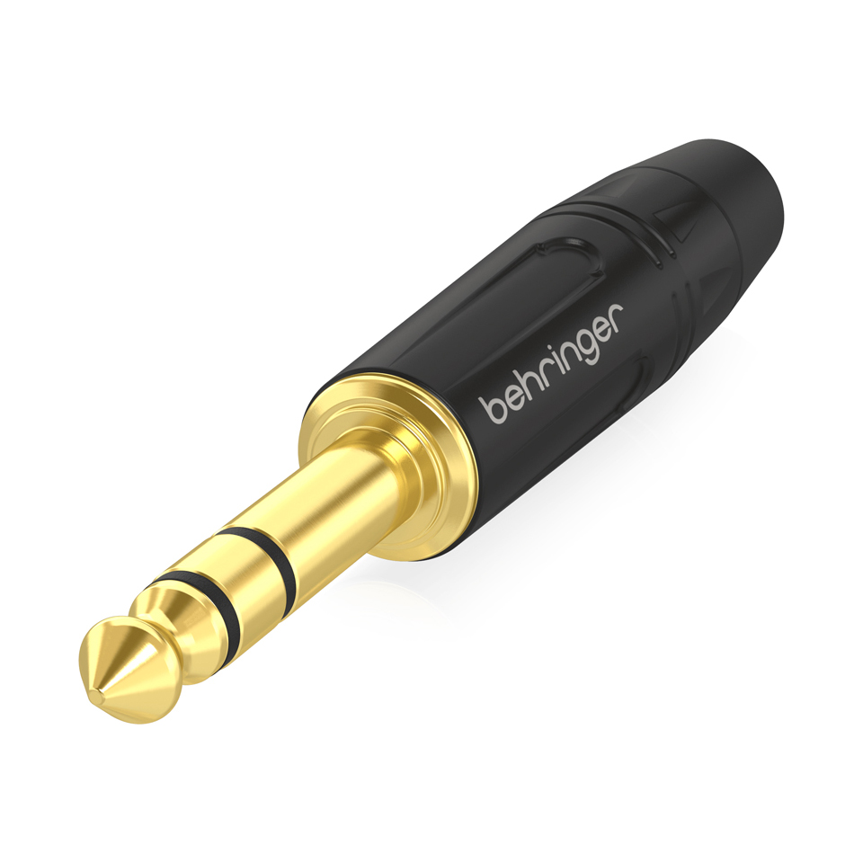 4SG-BK Jack âm thanh - Jack 6 ly stereo chân trắng Behringer