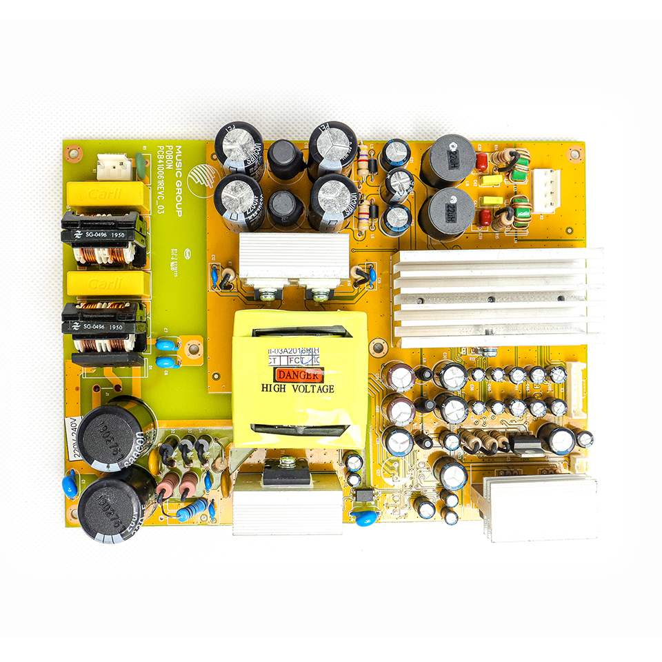 Q05-B0N03-00103 Loudspeaker Spare Parts, Behringer PPA500BT Power Board - Voltage Supply  : 220V
