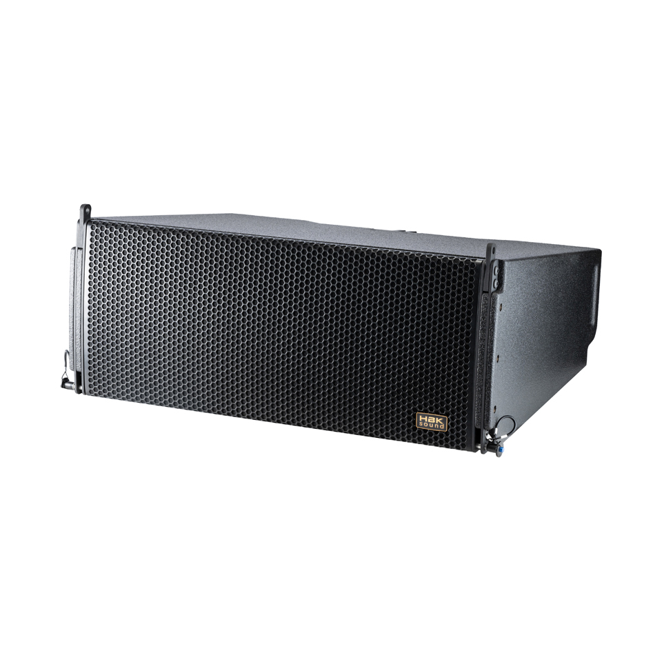 MLA-210AI Line Array Speaker with Powersoft Module, Continuous Power 1600W, LF 4Ω, HF 8Ω, HBK SOUND
