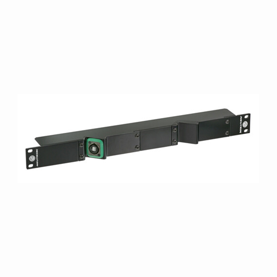 1RU opticalCON panel frame Neutrik NZPF1RU