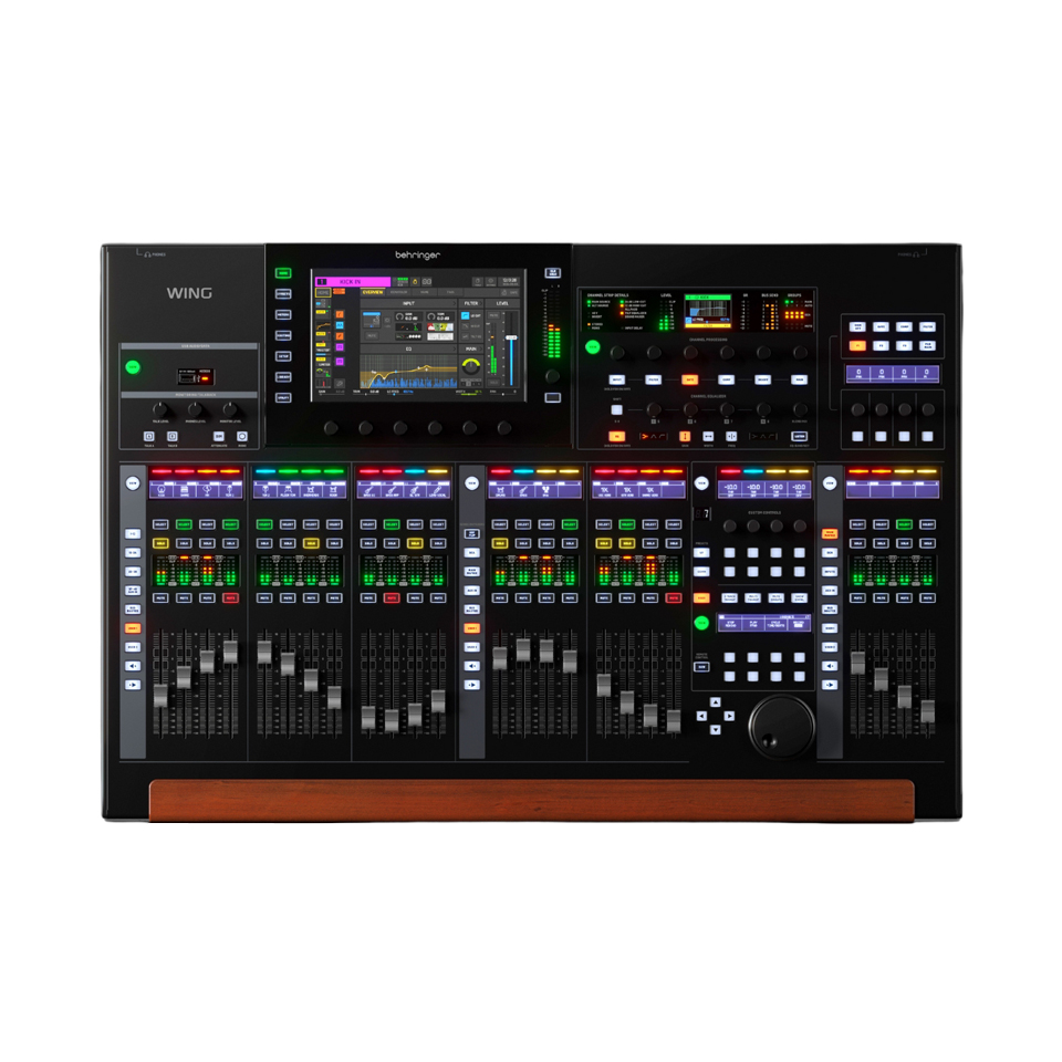 WING-BK 48 Stereo Channels, 28 Bus Full Stereo Digital Mixing Console Behringer 