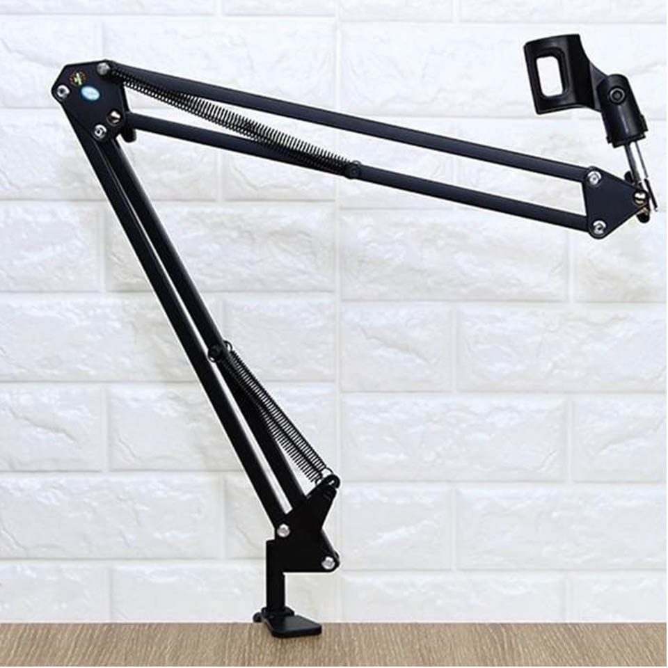 Microphone desk clamp