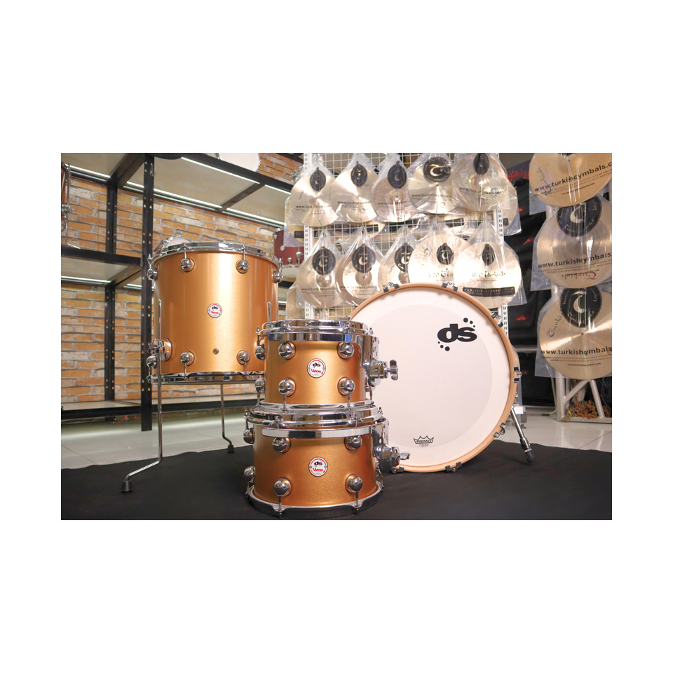 DSVE2214ECBR Trống Jazz DS Drum Venom Maple TOUR KIT Màu Đồng Espresso Capsule