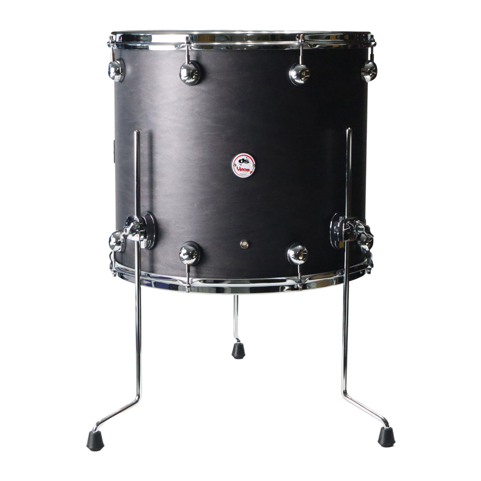 VENOM 18"X16" FLOOR TOM - CHARCOAL FINISH |DS DRUM DSVE1816FTCH