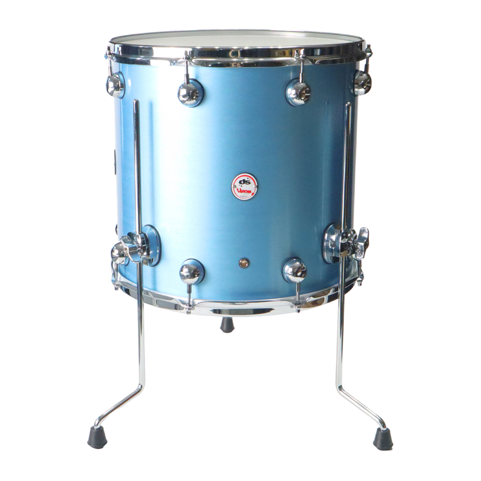 VENOM 16"X15" FLOOR TOM - ESPRESSO CAPSULE AZURE FINISH |DS DRUM DSVE1615FTECAZ