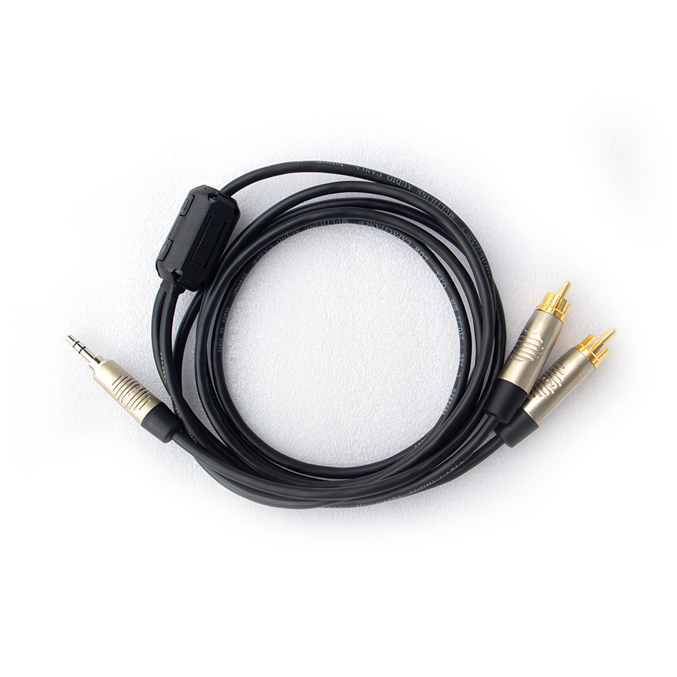 Audio cable 3m with 3.5m and 2 RCA