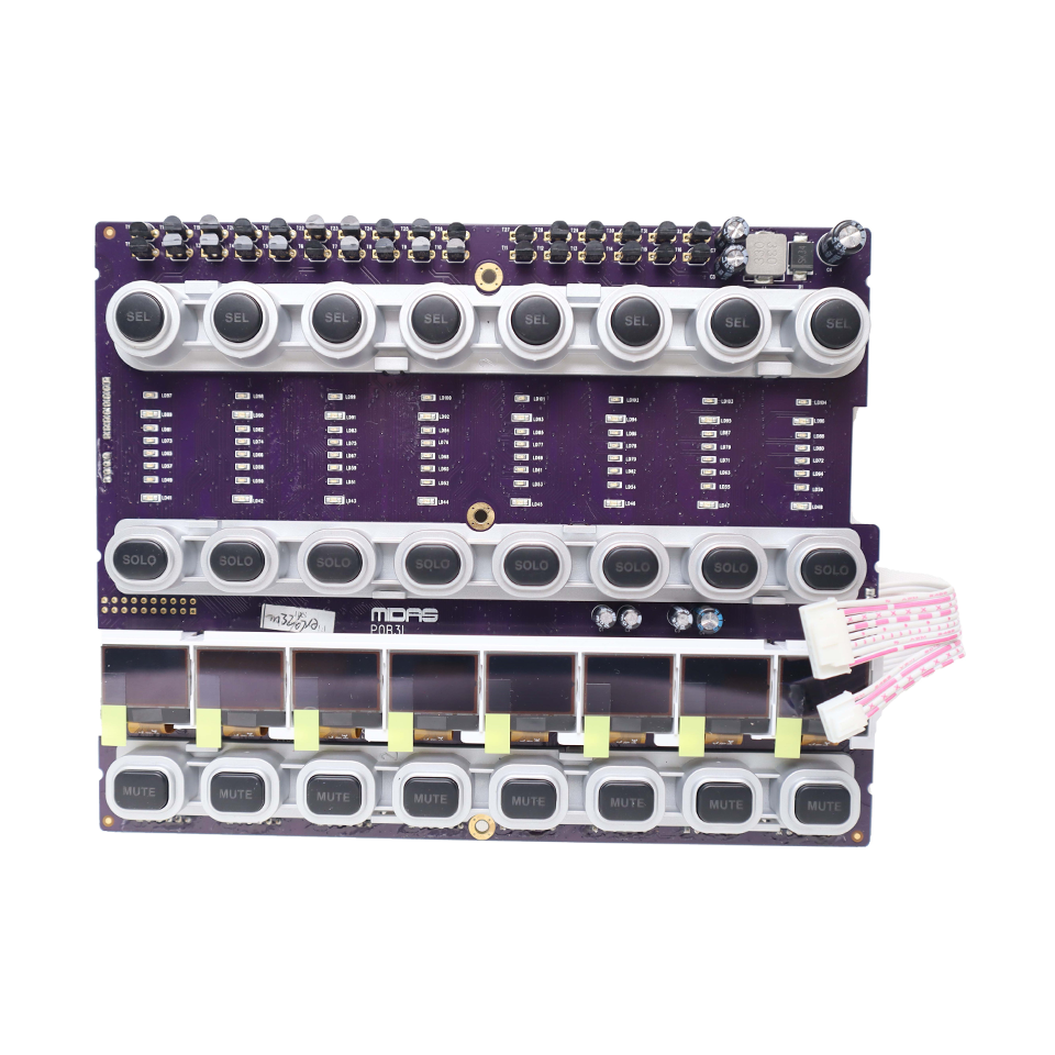 Mixer Spare Parts, Midas M32 Fader Control Board M Q04B3I0007000