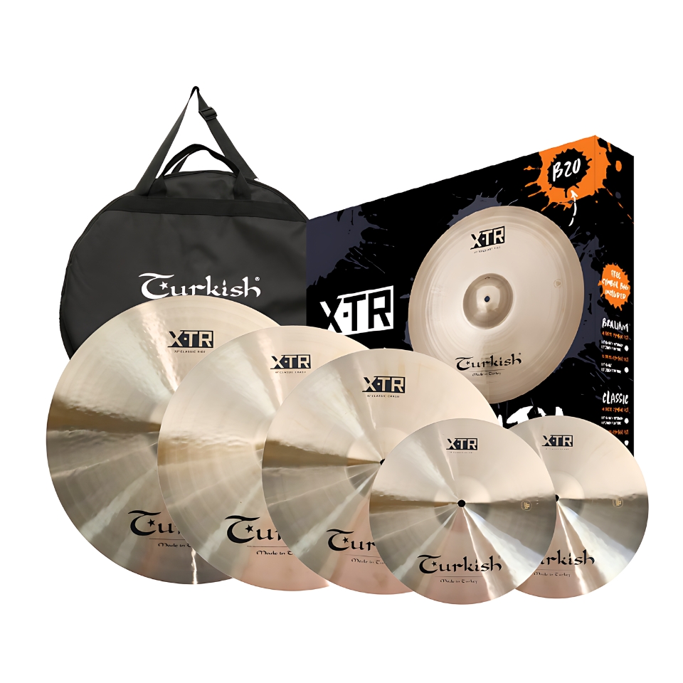 XTR -C SET 1 Set cymbal dòng X-TR CLASSIC 1 Turkish Cymbals