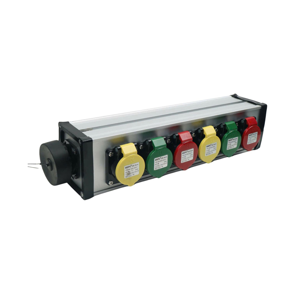 PW6-16A out 19pin in Tủ điện 6 kênh 16A out 19 PIN in ABCCABLS