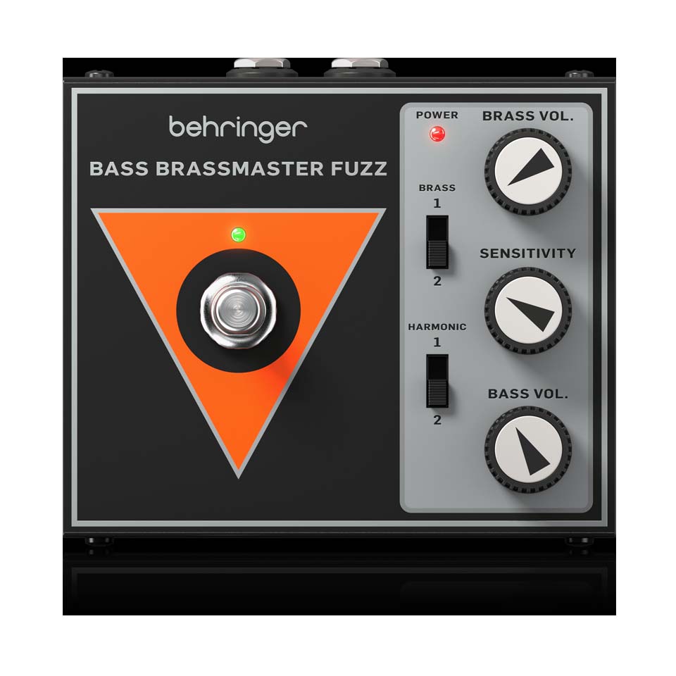 BASS BRASSMASTER FUZZ Pedal Behringer