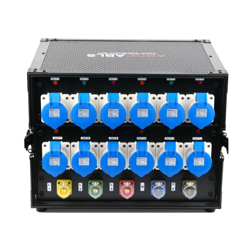 PW12-32A Tủ điện 12 kênh 32A 400A camlock ABCCABLS