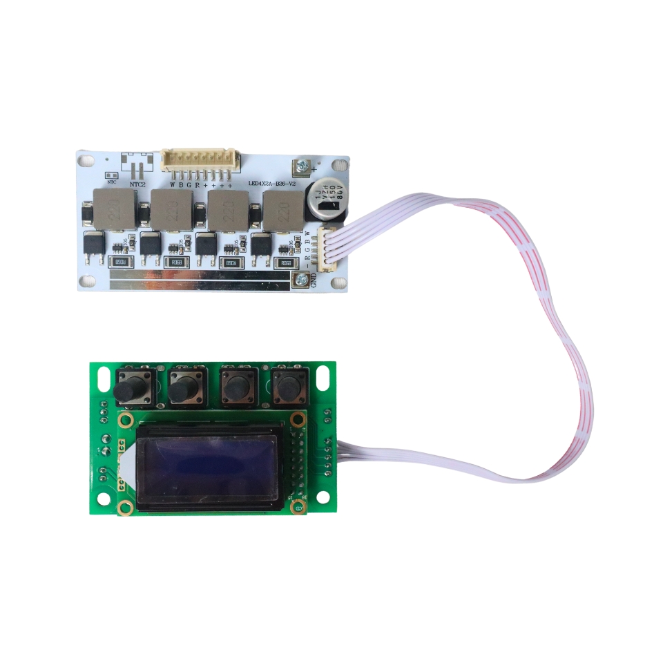 COB PAR 300Z IP - RGBW - Display Board Mitek&HBK