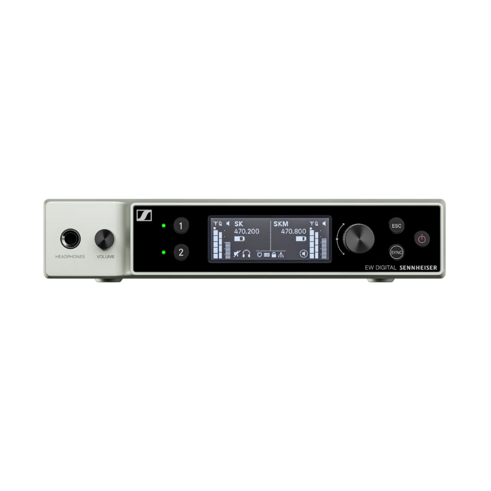 EW Digital Rackmount Receiver 606.2 - 693.8 MHz Sennheiser EW-DX EM 2 ...
