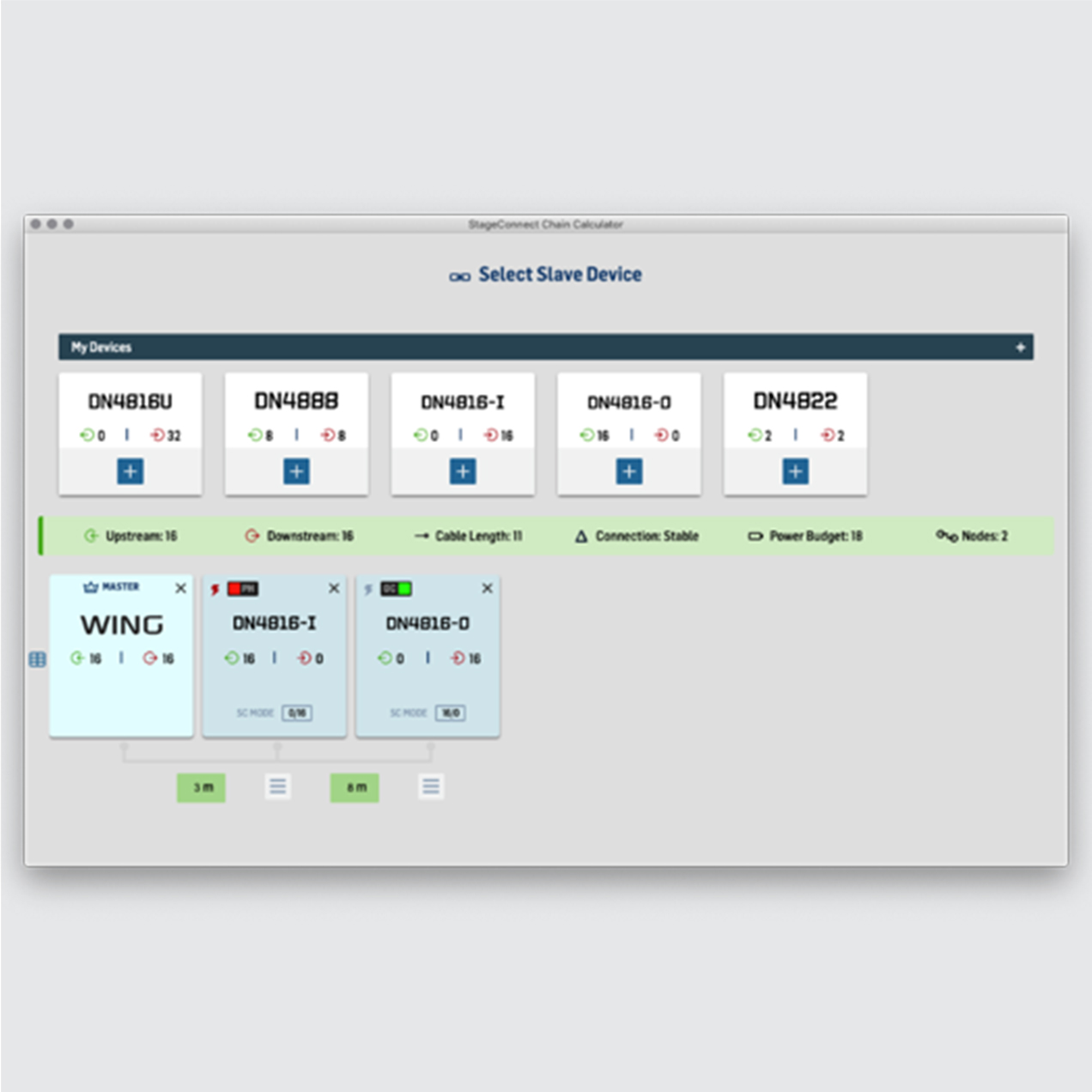 StageConnect Calculator