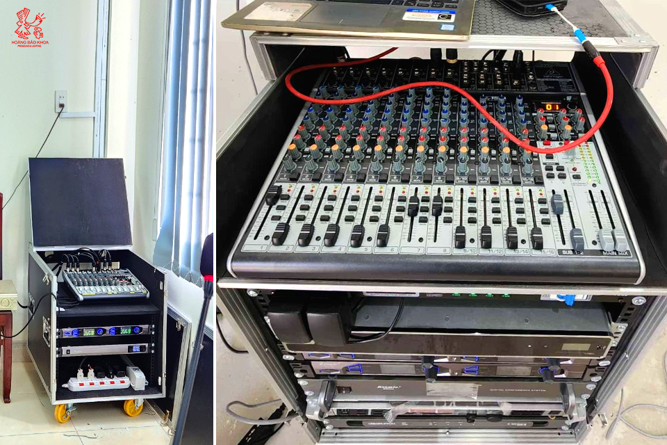 Lắp Đặt Hệ Thống Âm Thanh Phòng Họp - Mixer