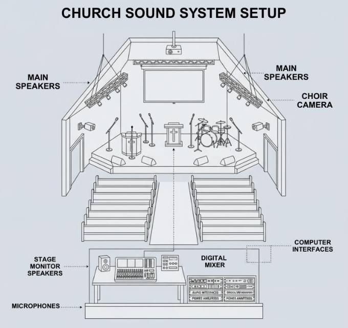 Choir Audio Should Be Considered as Part of the Entire Church System