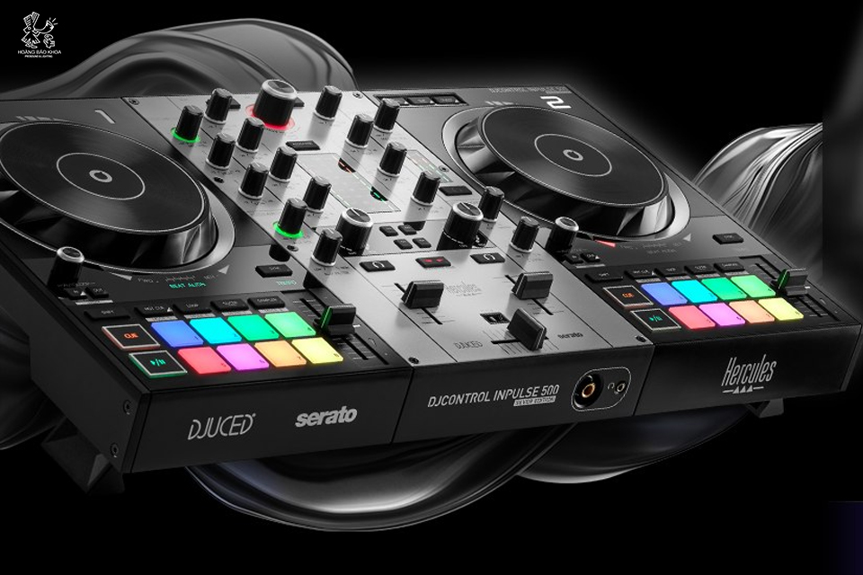 DJControl Inpulse 500 – Chuyên nghiệp nhưng dễ tiếp cận