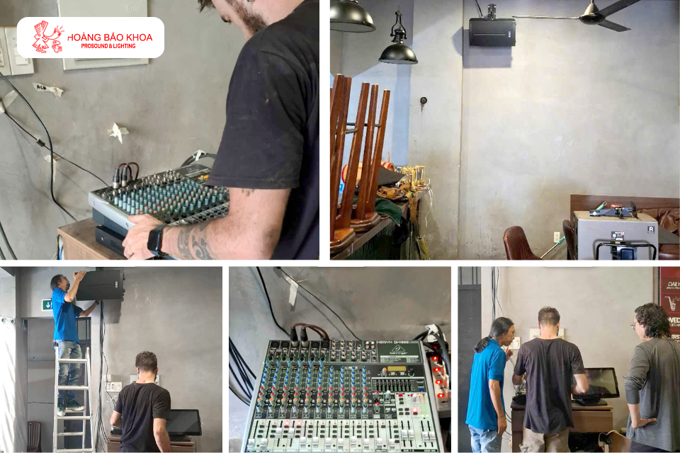Dự Án Lắp Đặt Hệ Thống Âm Thanh Bar Tây Q2