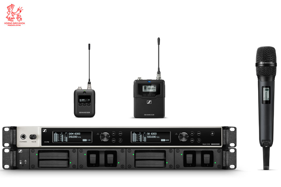Top 5 bộ micro không dây Sennheiser đáng mua nhất 2025 - Sennheiser Digital 6000
